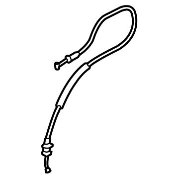 Chevy Silverado 1500 Door Latch Cable - 23397312
