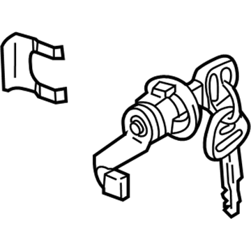 Chevy Tracker Door Lock Cylinder - 91174937