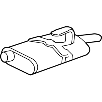 Chevy Cavalier Muffler - 22614984