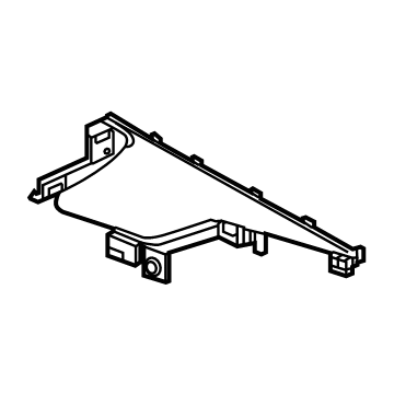 GM 84792156 Applique Panel, Black