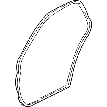 2005 Cadillac DeVille Door Seal - 89022836