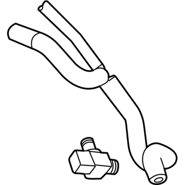 Cadillac Brake Booster Vacuum Hose - 22951282