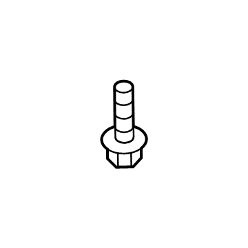 Chevy 11604344 Shock Upper Bolt