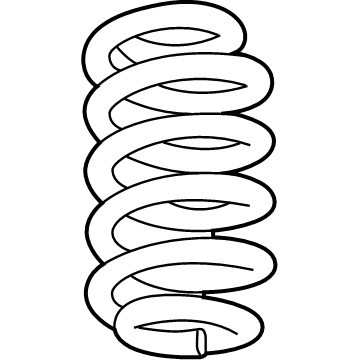 GM 42839712 Spring, Rear