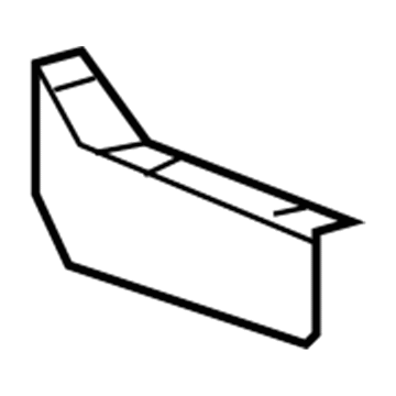 Chevy Underbody Splash Shield - 23469133