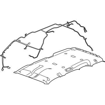 Cadillac 25907673 Headliner