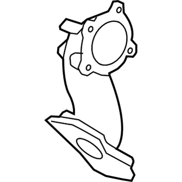 GM 12600895 Exhaust Pipe