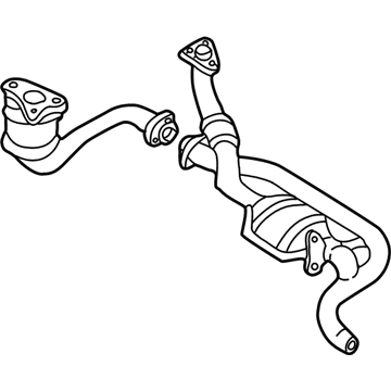 Chevy Camaro Catalytic Converter - 12555496