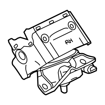 Chevy Silverado 1500 Engine Mount - 85608074