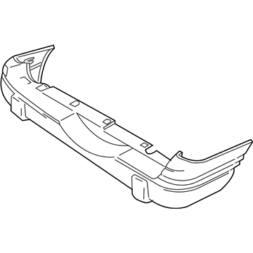 Chevy Tracker Bumper - 91176287