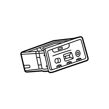 GM 13529865 USB Port, Jet Black