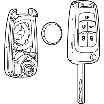 GM 22923862 Key