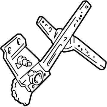 Chevy Astro Window Regulator - 15172550