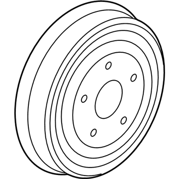 Saturn Vue Brake Drum - 10304169