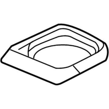 GM 23124783 Speaker Bracket, Front Driver Side