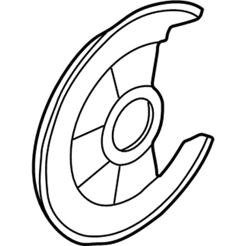 GMC 15638247 Splash Shield