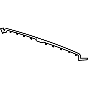 GM 20897110 Upper Seal, Front