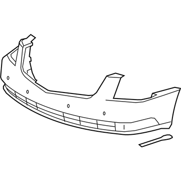Cadillac DTS Bumper - 20823614