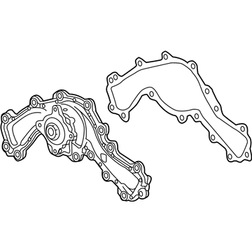 Cadillac CT5 Water Pump - 12707180