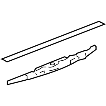 GM 10389570 Wiper Blade, Rear
