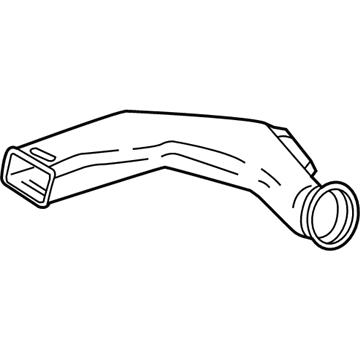 GM 23508889 Outlet Duct, Passenger Side
