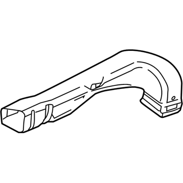 GM 84452600 Outlet Duct, Driver Side