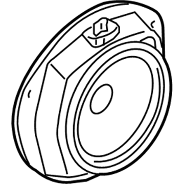 Chevy 96540725 Front Driver Speaker