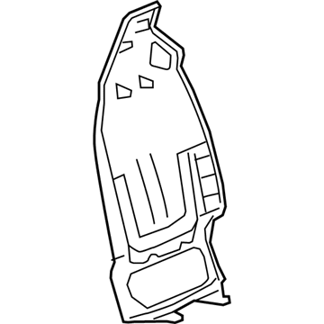 GM 84028448 Seat Back Panel, Front