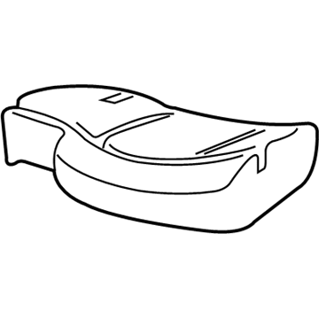 GMC 12377672 Seat Cushion Pad