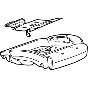 Cadillac Occupant Detection Sensor - 84372813