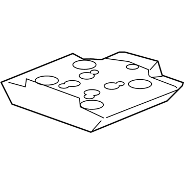Chevy 15140321 Battery Tray