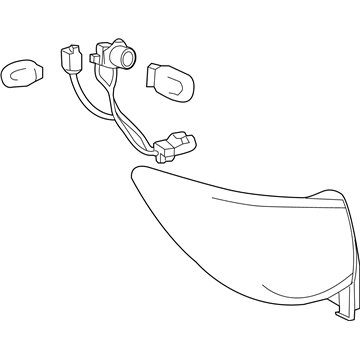 Chevy Back Up Light - 15912686