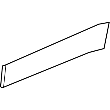 2008 Cadillac SRX Door Moldings - 19206138