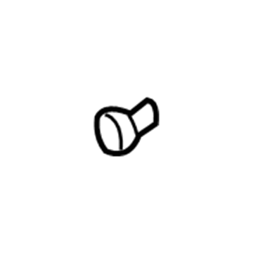 GM 15822397 Lock Cylinder, Front