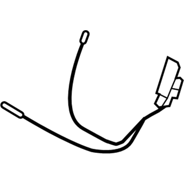 GM 13154322 Latch, Rear Driver Side