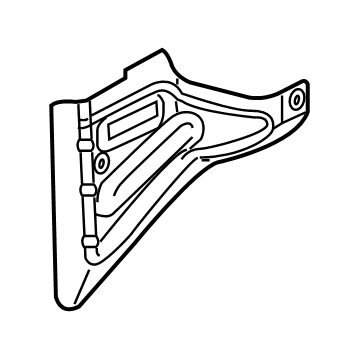 GM 13376937 Outer Support, Driver Side