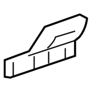 GM 84073971 Fender Mounting Bracket, Passenger Side