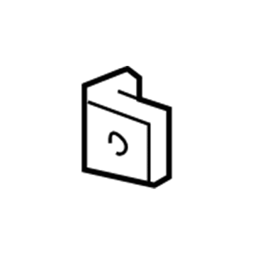GM 22916108 Uniside Panel Lower Bracket, Front
