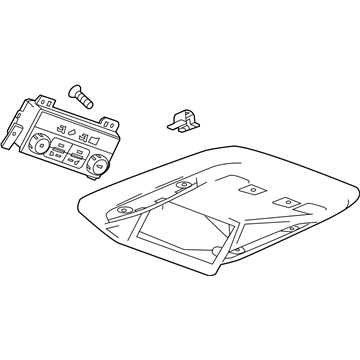 Chevy 23207334 Roof Console