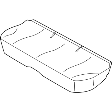 1995 Pontiac Sunfire Seat Cushion Pad - 22637577
