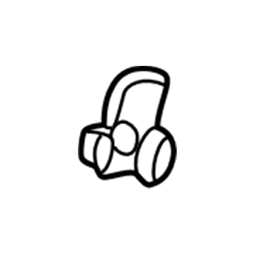 GM 22591853 Seat Belt Guide