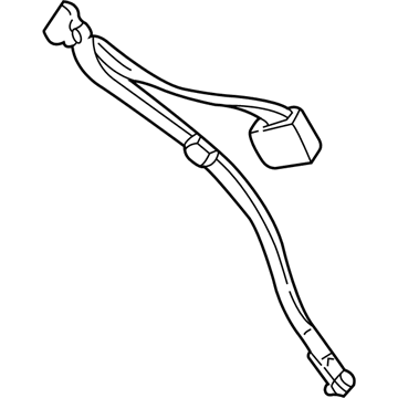 Oldsmobile 88954010 Belt & Retractor