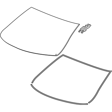 GM 84431401 Windshield