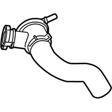 GM 12663880 By-Pass Pipe, Passenger Side