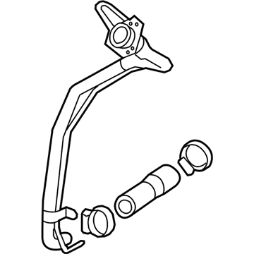 2014 Buick Enclave Fuel Filler Hose - 23164962
