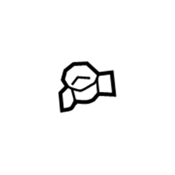GM 15041309 Overflow Hose Clip