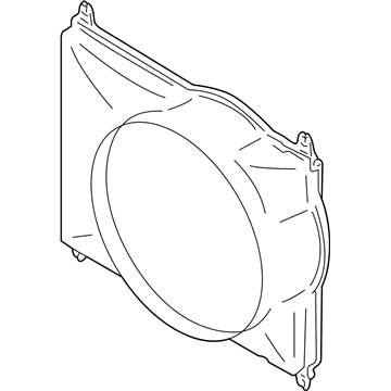 2004 Chevy Tracker Fan Shroud - 30025037