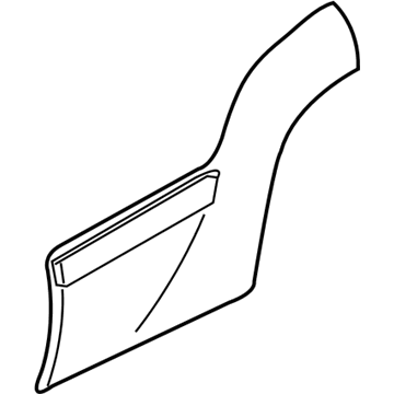 Chevy 15163371 Lower Molding