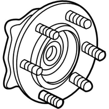 2005 Chevy Silverado 2500 HD Wheel Hub - 19419501