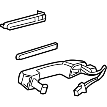 Cadillac CTS Door Handle - 13592176